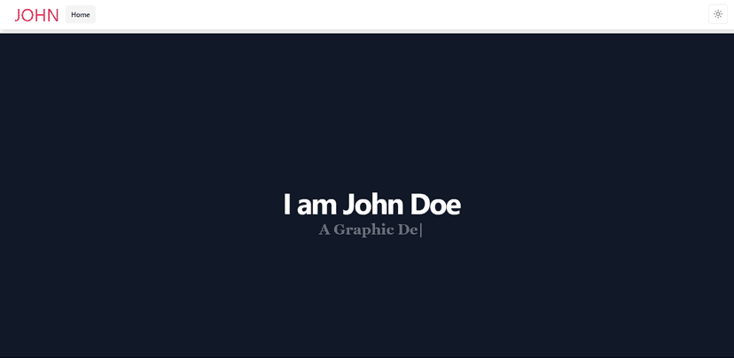 Portfolio Example 1